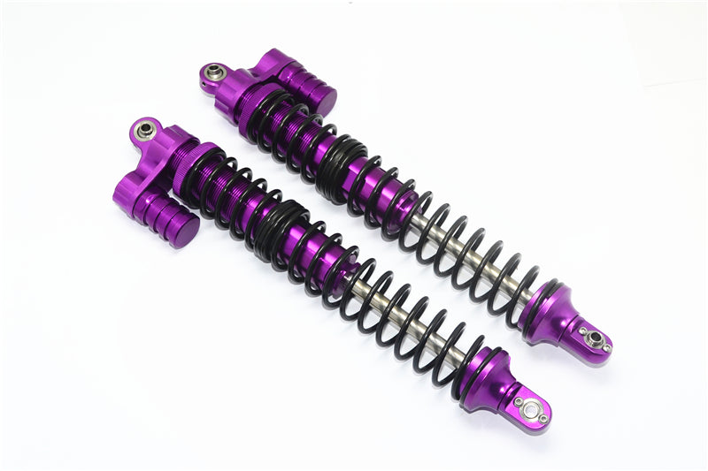 HPI Baja 5B RTR, 5B SS, 5T Aluminum Rear L-Shape Dampers Adjustable Design With Piggy Back Length 208mm - 1Pr Purple