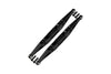 Aluminum 7075 Alloy Rear Lower Trailing Arms For LOSI 1:10 Baja Rey / Rock Rey / Hammer Rey U4 / Baja Rey 2.0 4x4 Upgrades - Black