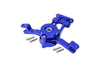 Traxxas E-Revo Brushless / E-Revo VXL 2.0 / Revo / Summit Aluminum Steering Assembly - 1 Set Blue