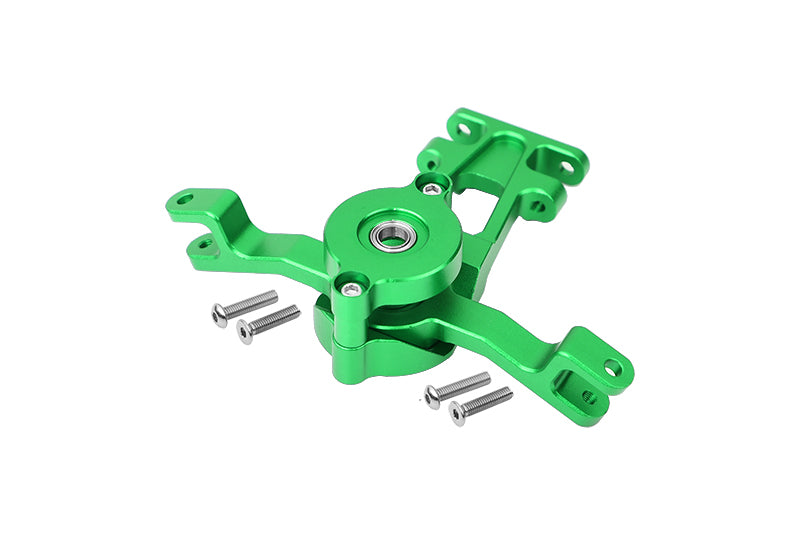 Traxxas E-Revo Brushless / E-Revo VXL 2.0 / Revo / Summit Aluminum Steering Assembly - 1 Set Green