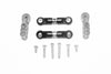 Traxxas E-Revo 2.0 VXL Brushless (86086-4) Aluminum Servo Horn With Stainless Steel Adjustable Steering Link - 4Pc Set Gray Silver