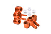 Traxxas 1/16 Mini E-Revo, Mini Slash, Mini Summit Aluminum Front/Rear Knuckle Arm - 1Pr Set Orange