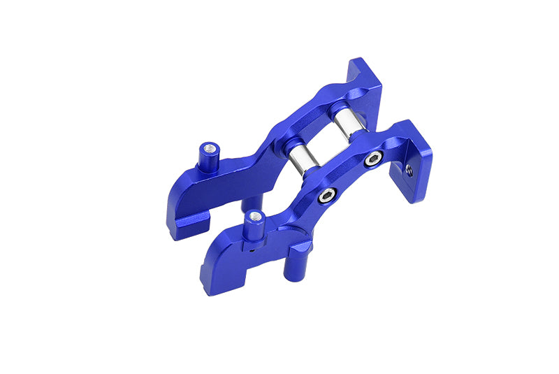 Traxxas 1/16 Mini E-Revo Aluminum Rear Wing Mount - 1 Set Blue