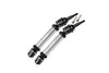 Medium Carbon Steel+ Aluminum 6061 Alloy Front Driveshaft Assembly With 6 mm Axle For Traxxas 1:10 Ford F-150 Raptor R / Rustler 4X4 / Slash 4X4 / Stampede 4X4 / Hoss 4x4 Upgrade Parts - Silver