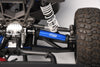 Medium Carbon Steel + Aluminum 6061 Alloy Rear Driveshaft Assembly With 6 mm Axle For Traxxas 1:10 Ford F-150 Raptor R / Rustler 4X4 / Slash 4X4 / Stampede 4X4 / Hoss 4x4 Upgrade Parts - Blue