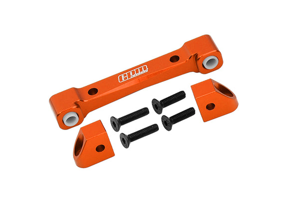 Aluminum Front Lower Suspension Mount For 1/10 Traxxas Ford GT 4-Tec 2.0 83056-4 / 4-Tec 3.0 93054-4 - 1 Set Orange