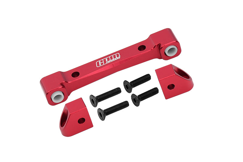 Aluminum Front Lower Suspension Mount For 1/10 Traxxas Ford GT 4-Tec 2.0 83056-4 / 4-Tec 3.0 93054-4 - 1 Set Red