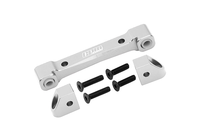 Aluminum Front Lower Suspension Mount For 1/10 Traxxas Ford GT 4-Tec 2.0 83056-4 / 4-Tec 3.0 93054-4 - 1 Set Silver