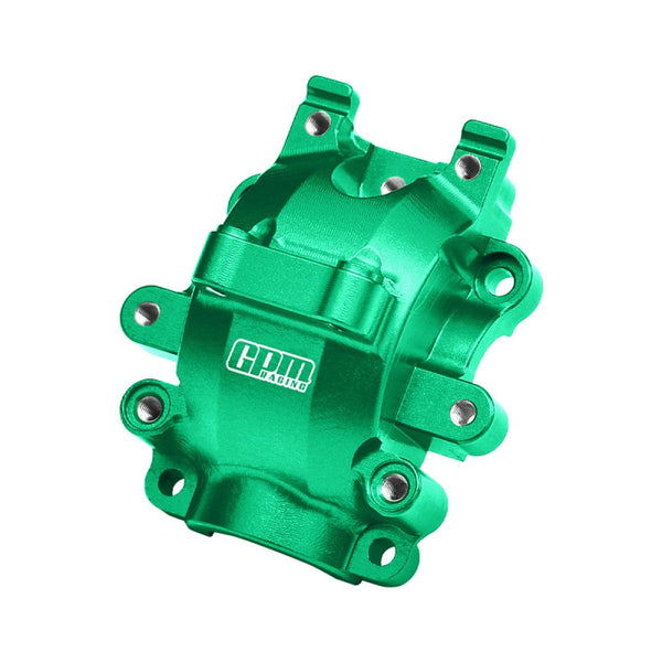 Aluminum 7075 Alloy Front Differential Housing For Traxxas 1:10 Ford GT 4-TEC 2.0 / 4-TEC 3.0 Corvette Stingray / Factory Five 1933 Hot Rod Coupe / Toyota GR Supra GT4 - Green