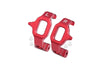 Aluminum Front C Hubs For 1/10 Traxxas Ford GT 4-Tec 2.0 83056-4 / 4-Tec 3.0 93054-4 - 1Pr Set Red