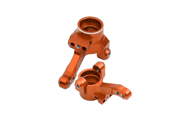 Aluminum Front Knuckle Arm For 1/10 Traxxas Ford GT 4-Tec 2.0 83056-4 / 4-Tec 3.0 93054-4 - 1Pr Set Orange