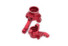 Aluminum Front Knuckle Arm For 1/10 Traxxas Ford GT 4-Tec 2.0 83056-4 / 4-Tec 3.0 93054-4 - 1Pr Set Red