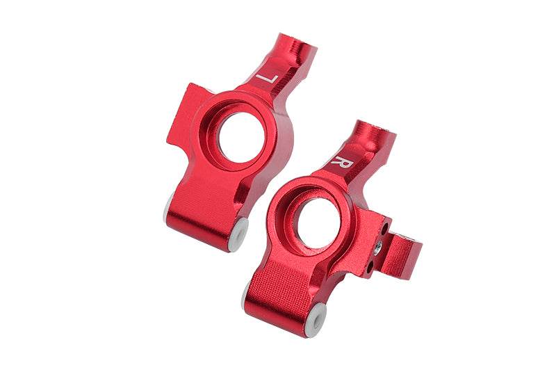 Aluminum Rear Knuckle Arm For 1/10 Traxxas Ford GT 4-Tec 2.0 83056-4 / 4-Tec 3.0 93054-4 - 2Pc Set Red