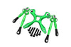 Aluminum Rear Tie Rods With Stabilizer Car Tie Rods For 1/10 Traxxas Ford GT 4-Tec 2.0 83056-4 / 4-Tec 3.0 93054-4 - 1 Set Green