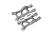 Aluminum Rear Suspension Arms For 1/10 Traxxas Ford GT 4-Tec 2.0 83056-4 / 4-Tec 3.0 93054-4 - 1Pr Set Gray Silver