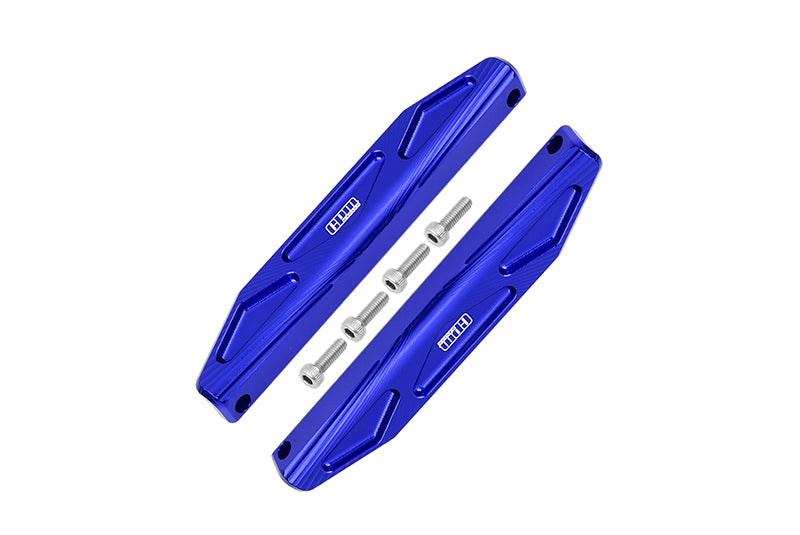 Traxxas Hoss 4X4 VXL (90076-4) Aluminum Chassis Nerf Bars - 6Pc Set Blue