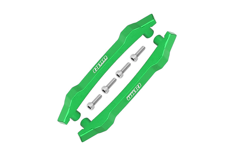 Aluminum Roof Skid Plate For Traxxas HOSS 4X4 VXL (90076-4) - 6Pc Set Green