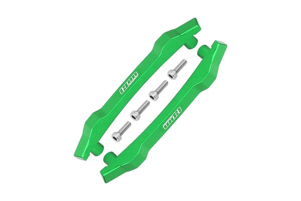 Aluminum Roof Skid Plate For Traxxas HOSS 4X4 VXL (90076-4) - 6Pc Set Green