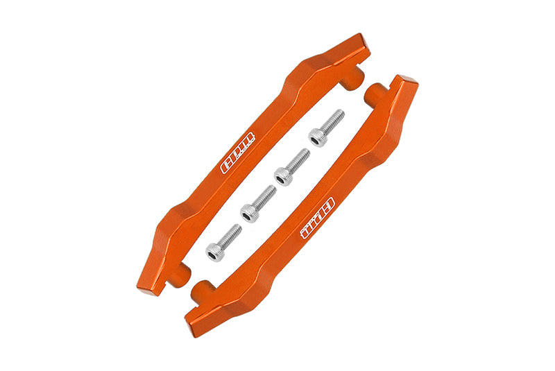 Aluminum Roof Skid Plate For Traxxas HOSS 4X4 VXL (90076-4) - 6Pc Set Orange