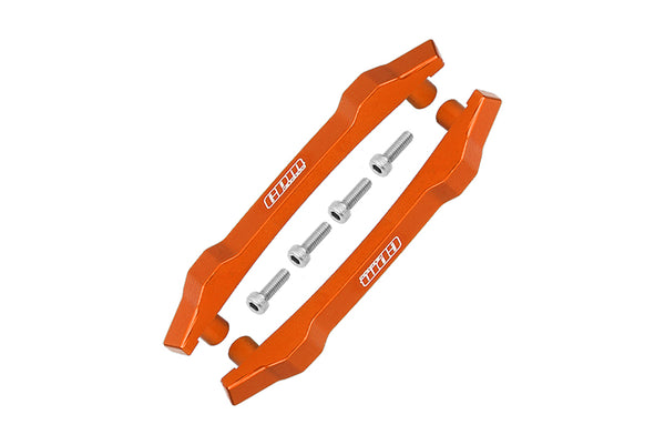 Aluminum Roof Skid Plate For Traxxas HOSS 4X4 VXL (90076-4) - 6Pc Set Orange