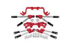 Aluminum Front & Rear Tie Rods With Stabilizer For 1/10 Traxxas HOSS 4X4 VXL 90076-4 - 24Pc Set Red