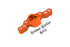 Losi 1/18 Mini-T 2.0 2WD Stadium Truck Aluminum Stabilizing Mount For Front Upper Arm Tie Rods - 1Pc Set Orange