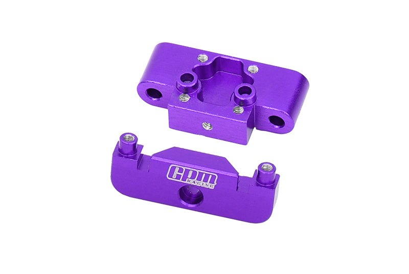 Aluminum 7075 Alloy Front Bulkhead For LOSI 1/24 Micro-B 2WD Buggy RTR-LOS00007 Upgrades - Purple