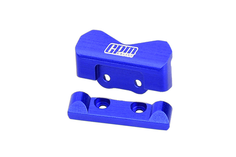 Aluminum 7075 Alloy Rear Pin Mounts For LOSI 1/24 Micro-B 2WD Buggy RTR-LOS00007 Upgrades - Blue