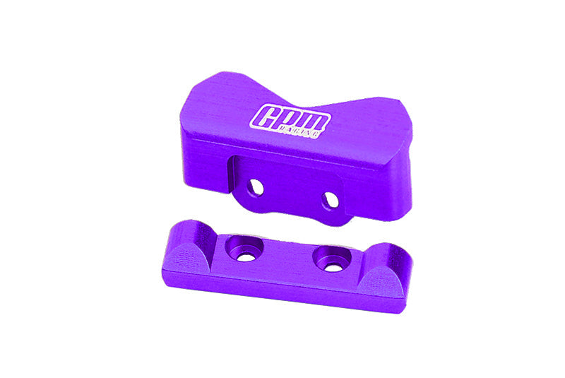 Aluminum 7075 Alloy Rear Pin Mounts For LOSI 1/24 Micro-B 2WD Buggy RTR-LOS00007 Upgrades - Purple