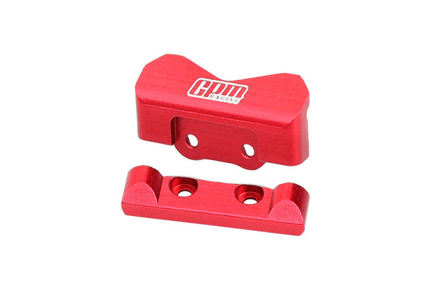 Aluminum 7075 Alloy Rear Pin Mounts For LOSI 1/24 Micro-B 2WD Buggy RTR-LOS00007 Upgrades - Red