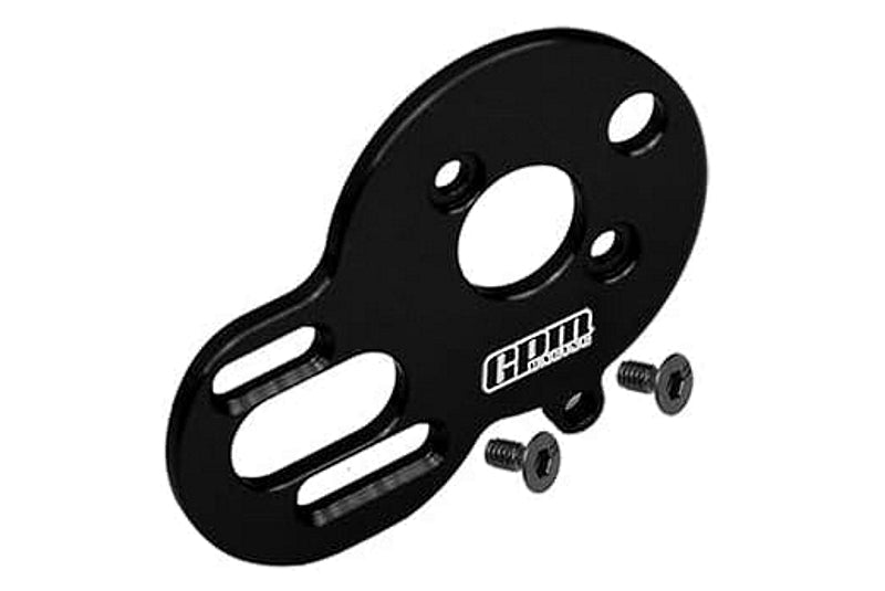 Aluminum 7075 Alloy Motor Plate For LOSI 1/24 Micro-B 2WD Buggy RTR-LOS00007 Upgrade Parts - Black