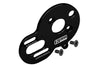 Aluminum 7075 Alloy Motor Plate For LOSI 1/24 Micro-B 2WD Buggy RTR-LOS00007 Upgrade Parts - Black