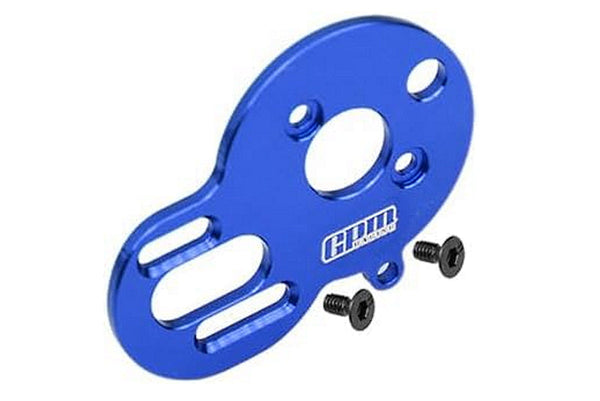 Aluminum 7075 Alloy Motor Plate For LOSI 1/24 Micro-B 2WD Buggy RTR-LOS00007 Upgrade Parts - Blue