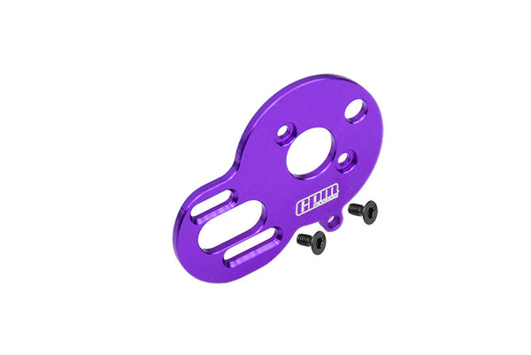 Aluminum 7075 Alloy Motor Plate For LOSI 1/24 Micro-B 2WD Buggy RTR-LOS00007 Upgrade Parts - Purple