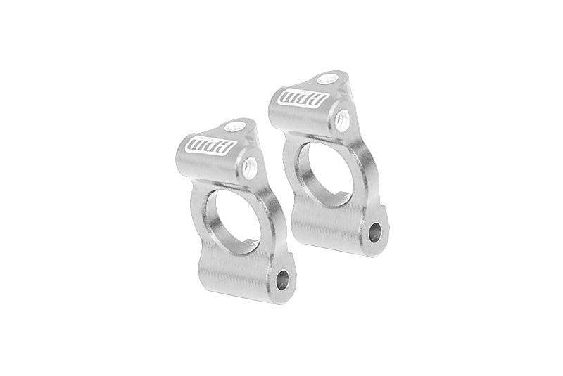 Aluminum 7075 Alloy Front Caster Blocks For LOSI 1/24 Micro-B 2WD Buggy RTR-LOS00007 Upgrade Parts - Silver