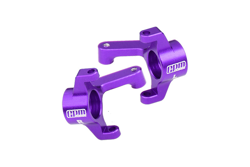 Aluminum 7075 Alloy Front Spindles For LOSI 1/24 Micro-B 2WD Buggy RTR-LOS00007 Upgrade Parts - Purple