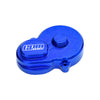 Aluminum 7075 Alloy Rear Main Gear Cover (Use With GPM Optional Motor Plate) For LOSI 1/24 Micro-B 2WD Buggy RTR-LOS00007 Upgrade Parts - Blue