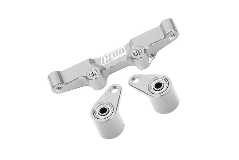 Aluminum 7075 Alloy Steering Rack For LOSI 1/24 Micro-B 2WD Buggy RTR-LOS00007 Upgrade Parts - Silver