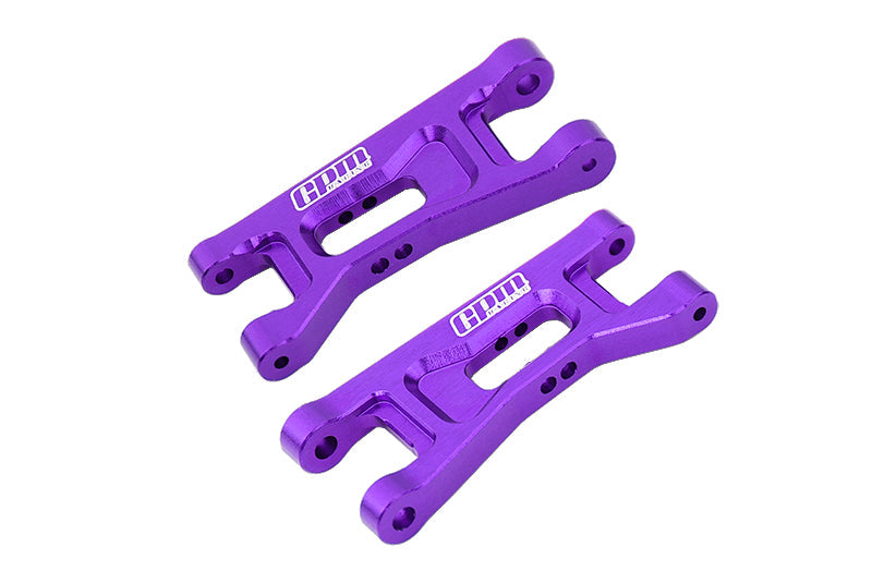 Aluminum 7075 Alloy Front Lower Arms For LOSI 1/24 Micro-B 2WD Buggy RTR-LOS00007 Upgrade Parts - Purple