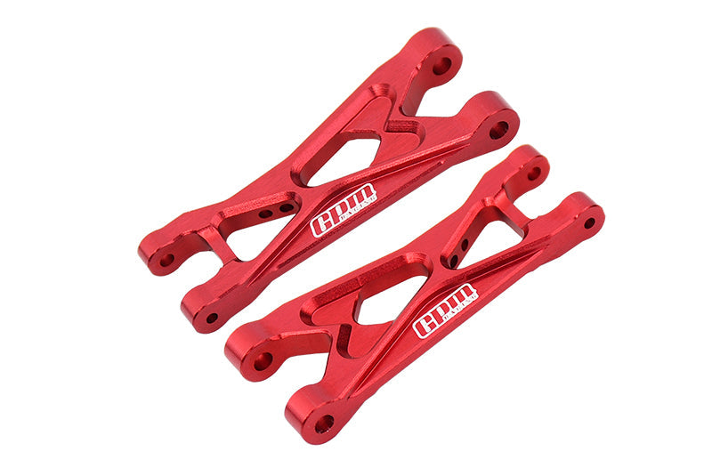 Aluminum 7075 Alloy Rear Lower Arms For LOSI 1/24 Micro-B 2WD Buggy RTR-LOS00007 Upgrade Parts - Red