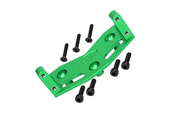 1/5 Standard Aluminum 7075 Alloy Steering Servo Mount Plate For Losi 1:8 LMT Solid Axle Monster Truck-LOS04021 LOS04022 / LMT Solid Axle Mega Truck-LOS04024 / 1:10 TLR Tuned LMT Kit-LOS04027 - Green