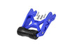 Aluminum Rear Adjustable Wheelie For Losi 1:8 LMT 4WD Solid Axle Monster Truck LOS04022 / LMT Grave Digger / Son-uva Digger LOS04021 Upgrades - 5Pc Set Blue