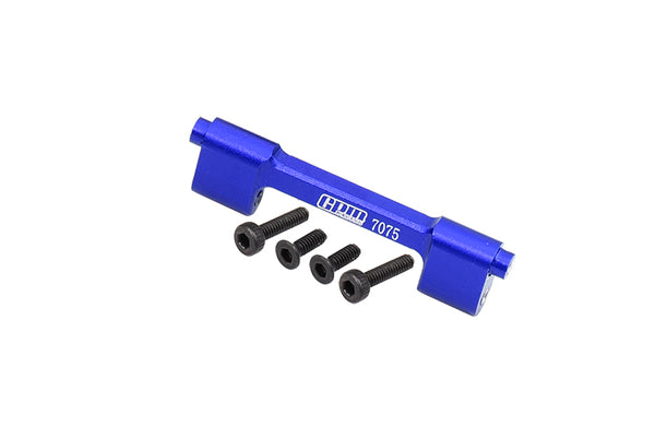 Aluminum 7075 Center Top Crossbar For Losi 1/18 Mini LMT 4X4 Brushed Monster Truck RTR-LOS01026 Upgrade Parts - Blue