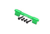 Aluminum 7075 Center Top Crossbar For Losi 1/18 Mini LMT 4X4 Brushed Monster Truck RTR-LOS01026 Upgrade Parts - Green