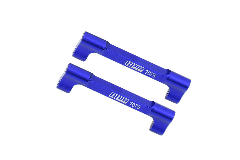 Aluminum 7075 Crossbar / Shock Mount For Losi 1/18 Mini LMT 4X4 Brushed Monster Truck RTR-LOS01026 Upgrade Parts - Blue