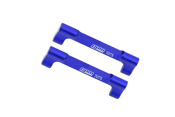 Aluminum 7075 Crossbar / Shock Mount For Losi 1/18 Mini LMT 4X4 Brushed Monster Truck RTR-LOS01026 Upgrade Parts - Blue