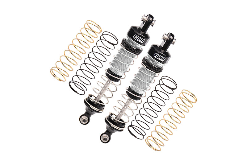 Aluminum 6061 Front Or Rear Shocks For Losi 1/18 Mini LMT 4X4 Brushed Monster Truck RTR-LOS01026 Upgrade Parts - Silver