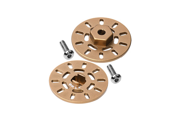 Traxxas Latrax Rally Aluminum Brake Disk Hex Adapter (+1mm) - 2Pcs Set Titanium