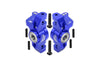 Losi 1:10 Lasernut U4 Tenacity LOS03028 / Tenacity DB Pro LOS03027V2 Upgrade Parts Aluminum Front Knuckle Arms - 8Pc Set Blue