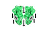 Losi 1:10 Lasernut U4 Tenacity LOS03028 / Tenacity DB Pro LOS03027V2 Upgrade Parts Aluminum Front Knuckle Arms - 8Pc Set Green